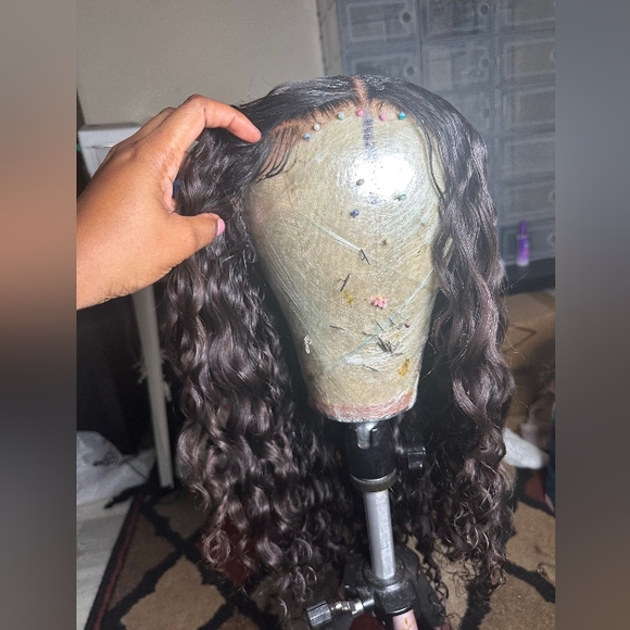 Pre❤VERY GENTLY worn 13X4 HD LACE FRONTAL 22-24 inches Human Hair - Picture 9 of 13